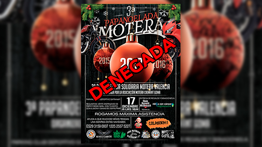 3ª NO Papanoelada Motera Solidaria Valencia